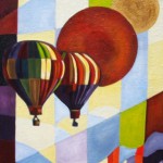 Luchtballonnen
Afmeting: 100 x 70
Techniek: Acryl op doek
Jaar: 2008